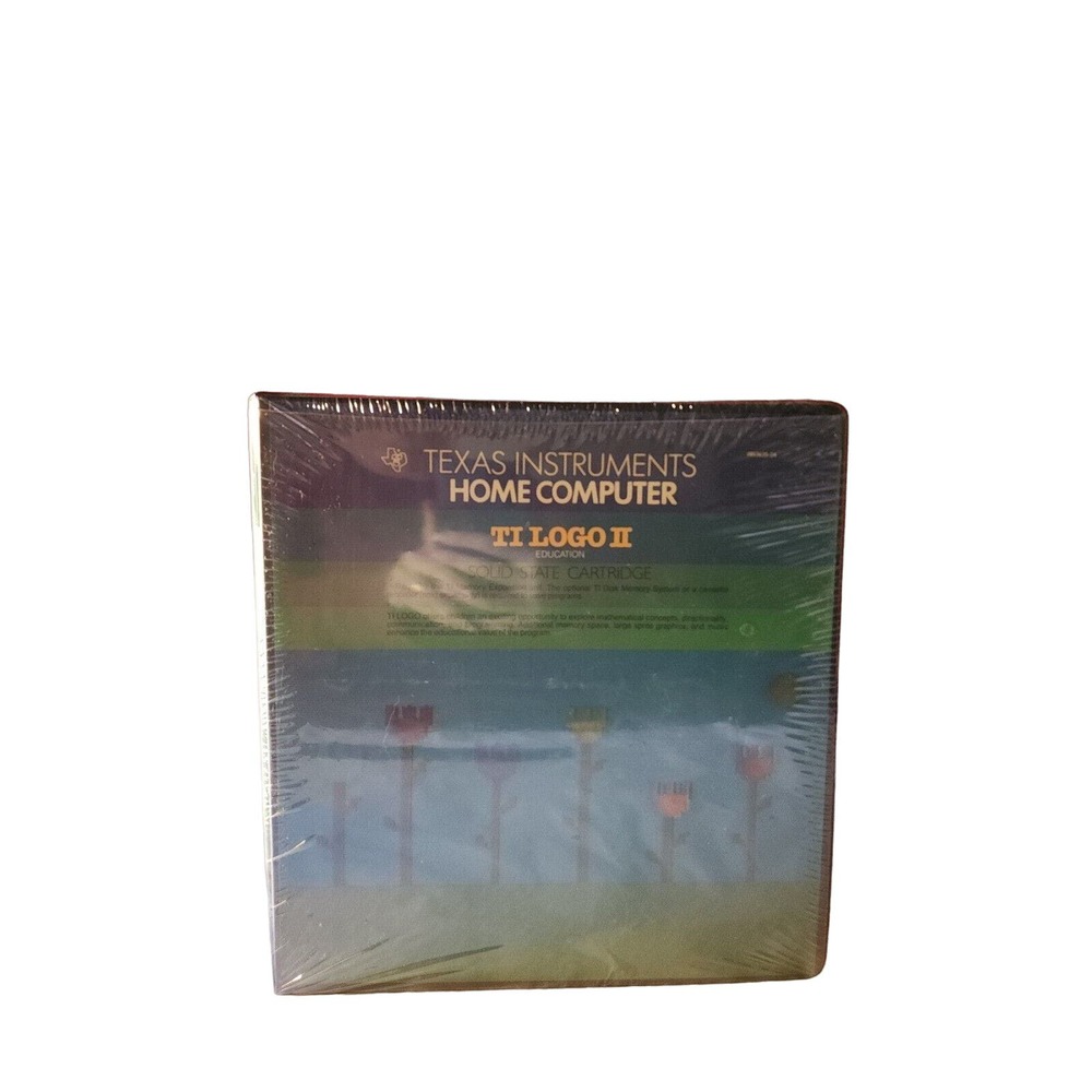 Texas Instruments Home Computer TI Logo II Solid State Cartridge nip